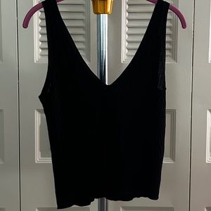 Large Zara Black Camisole/Tank Top